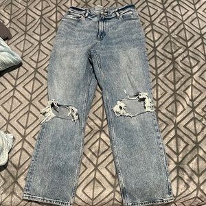 A&F curve love jeans